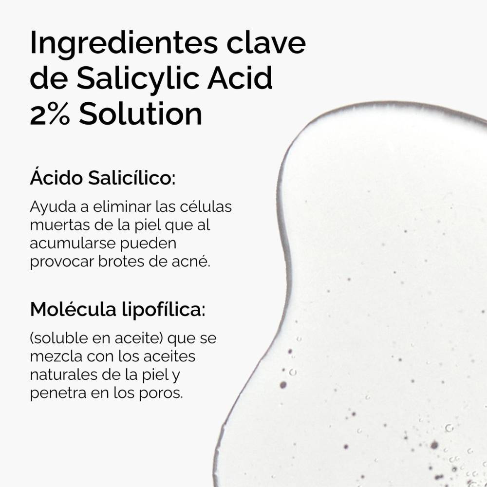 SALICYLIC ACID 2% SOLUTION (SUERO ANTI-IMPERFECCIONES CON ÁCIDO SALICÍLICO)